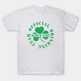 St Patricks Day Official Drinking Team T-Shirt